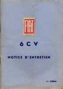 Livret bord 1934